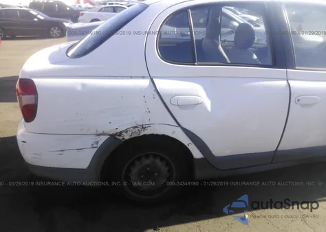 2000 Toyota Echo from USA, damaged, VIN JTDBT1237Y5000427